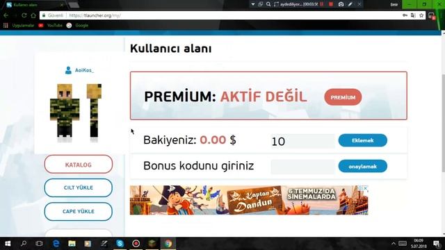 TLauncher Skin Nasıl Yapılır смотреть онлайн