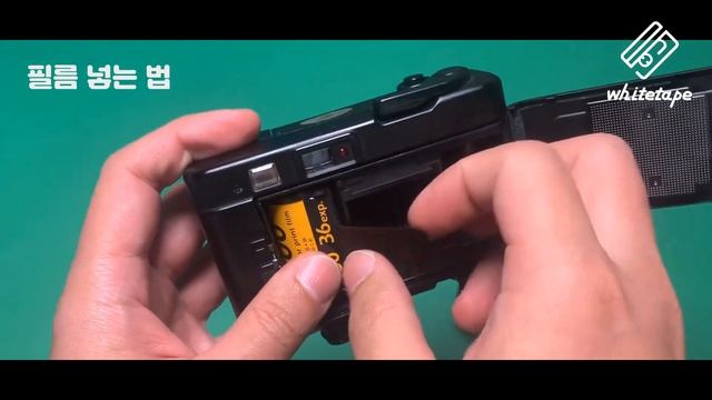 코니카 팝 사용설명서 입문자용 : Konica pop 사용법 (기본설명,필름넣는법등) смотреть онлайн