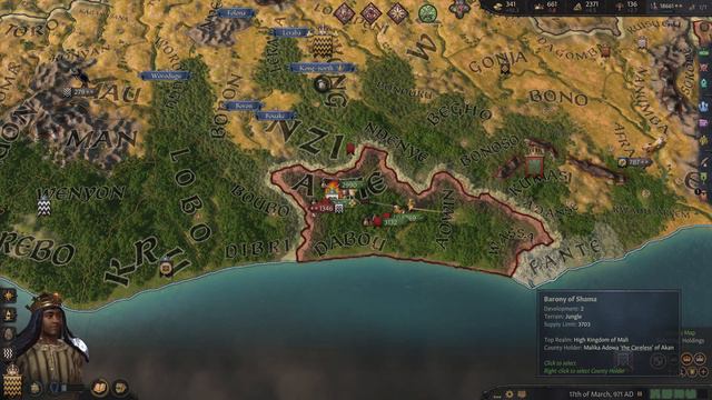 Crusader Kings III | Out of Africa | Episode 18 смотреть онлайн