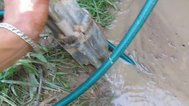 Чистка колодца насосом "Ручеек" смотреть онлайн