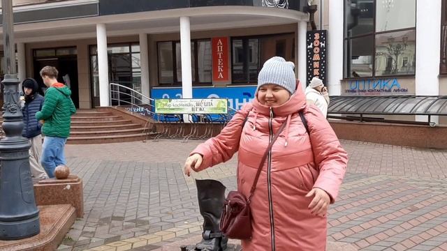 Наши приключения в Бресте!!! Фонарщик и шопинг на улице Советской...