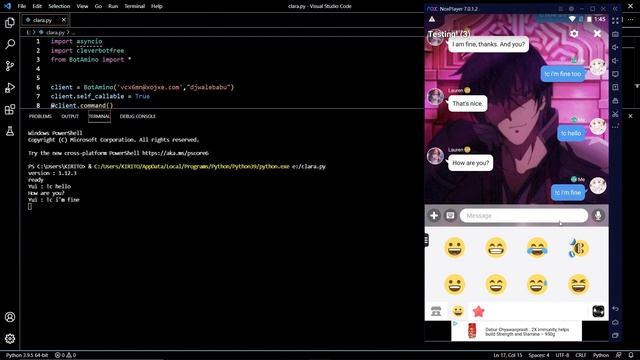 Amino bot (Clara) смотреть онлайн