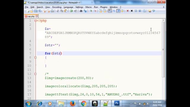 Captcha tutorial. Easy way to create captcha code in php script.only 5 line codding смотреть онлайн