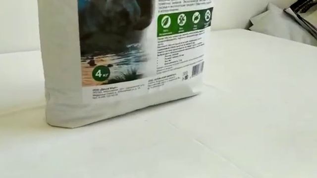 Наполнитель гигиенический Frais впитывающий минеральный для кошек и котов, 4 кг смотреть онлайн