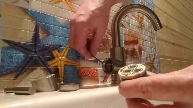 Как отремонтировать смеситель. Замена картриджа. смотреть онлайн