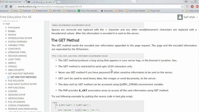 SESSION NO 13 GET POST AND REQUEST METHODS IN PHP смотреть онлайн