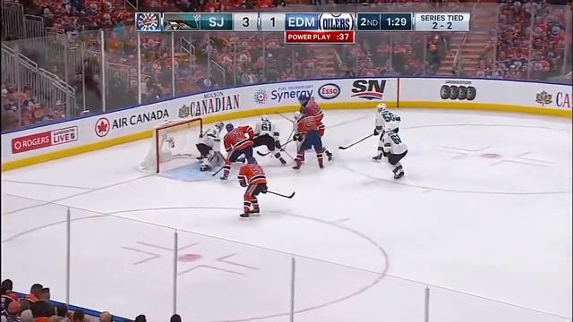 Sharks 3, Oilers 4 F/OT • Playoff Recap GM5 R1 • Apr 20, 2017 (HD) смотреть онлайн