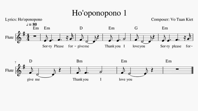 Ho'oponopono 1 (Instrumental)
