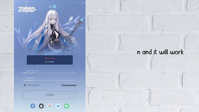 How to fix "Server Error ID: 5/10004: on Tower of Fantasy смотреть онлайн