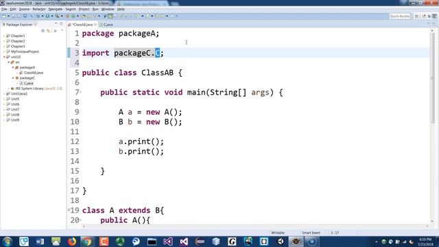 Inheritance Examples in Java смотреть онлайн