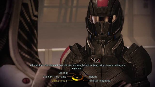 Treason: Speaking To Admiral Koris Before The Alarei - Mass Effect Legendary Edition смотреть онлайн