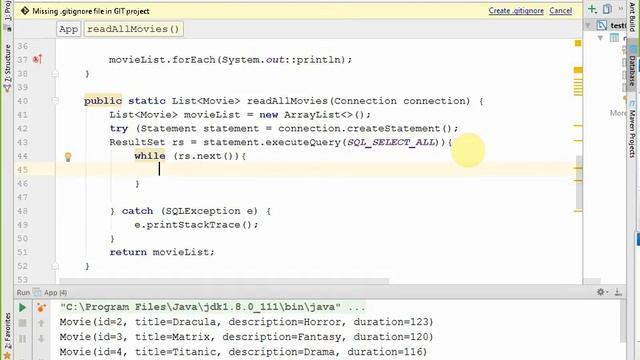 Лекция 8 (JDBC + DAO) PTOCTXVI смотреть онлайн