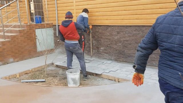 Печатный бетон смотреть онлайн