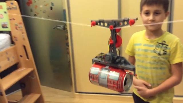 Канатная дорога в квартире! смотреть онлайн