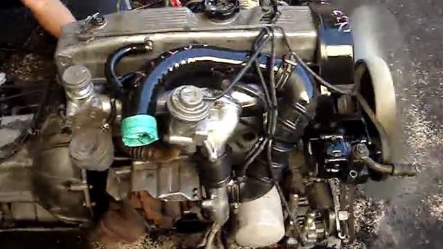 JDM Mitsubishi 4D56-T Auto Diesel Used Engine смотреть онлайн