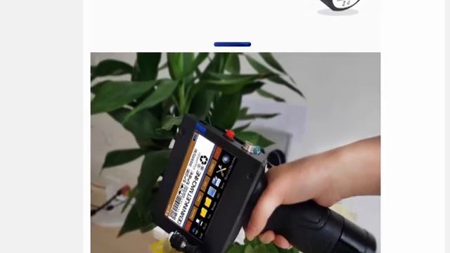 12,7 мм ручной струйный термопринтер для логотипов QR штрих-код смотреть онлайн