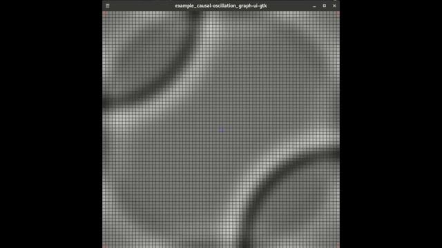 Graph of Oscillators (each node has 4 edges, presented as a 2 dimensional grid) смотреть онлайн