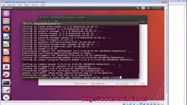 How to install MySQL Server and Client on Ubuntu 16.04? смотреть онлайн