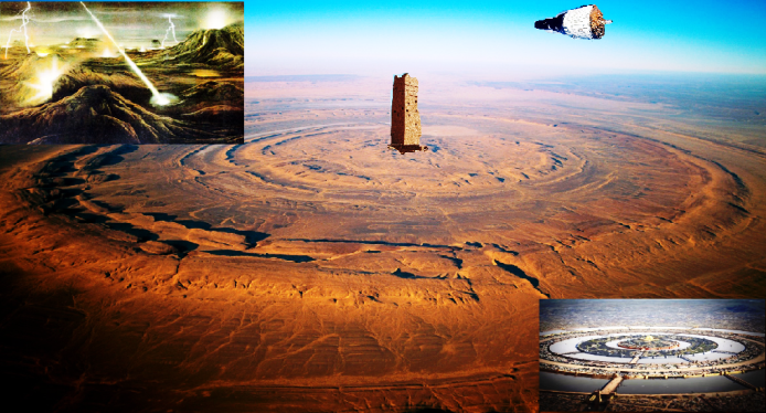 Гелб-эр-Ришат или око Африки взирает на нас из глубины времени. Gelb-er-Rishat is Atlantis ? смотреть онлайн