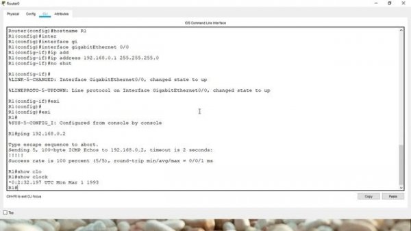 Configure cisco router as NTP server and client | Configure NTP Server & NTP client on Cisco Device