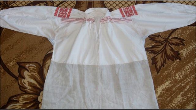 Женский народный костюм с Вышние Пены смотреть онлайн