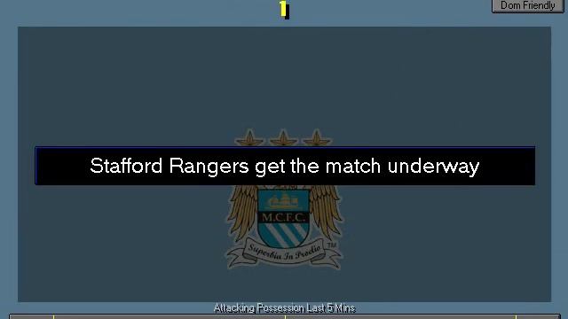 Championship Manager 97/98 Gameplay