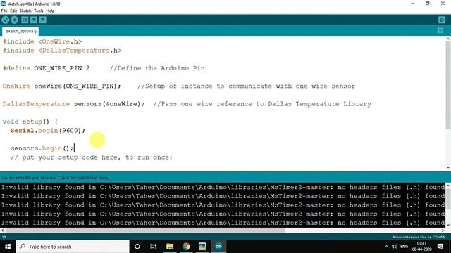 DS18B20 Arduino Tutorial | One Wire Temperature Sensor | Dallas Temperature смотреть онлайн
