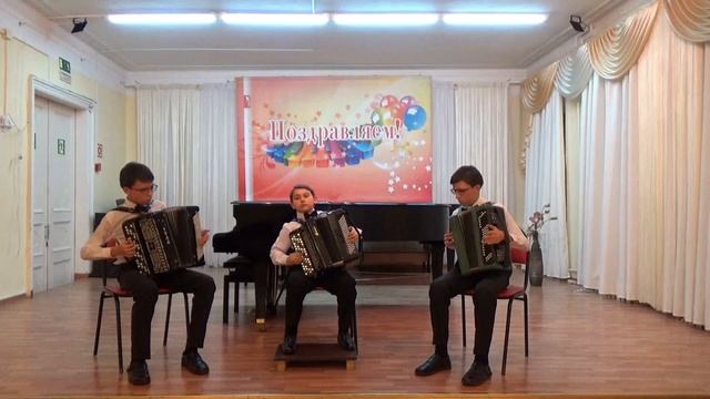 Музыка_Трио баянистов, Ливенская полька_Ярославль смотреть онлайн