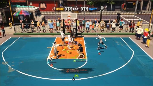 3-on-3 Freestyle Basketball Game Beta PS4