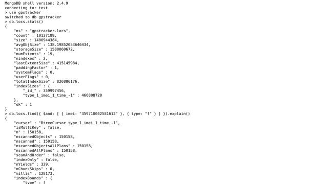 MongoDB performance problem смотреть онлайн