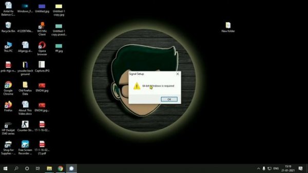 64 Bit Windows Is Required how to fix