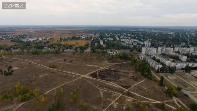 Павлоград с высоты птичьего полета. смотреть онлайн