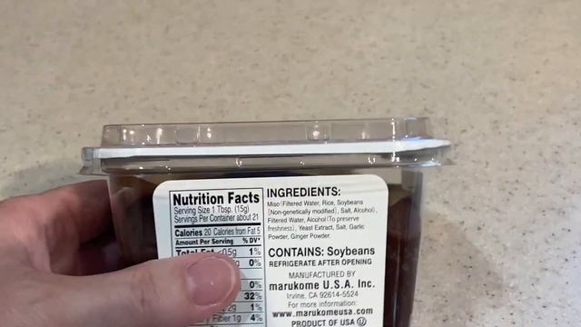 Marukome Miso Soup Base