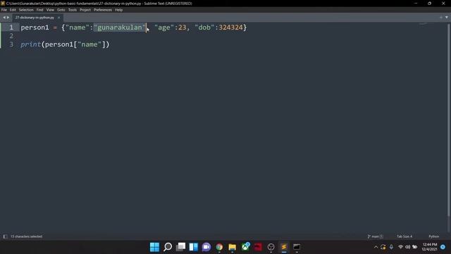 30.Dictionary in Python смотреть онлайн