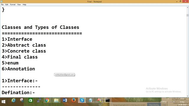 Final Class|Variable|Method|Interface|Abstract class Online Core java Online session part-24 смотреть онлайн