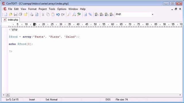 38 Introduction to Arrays PHP Tutorials смотреть онлайн