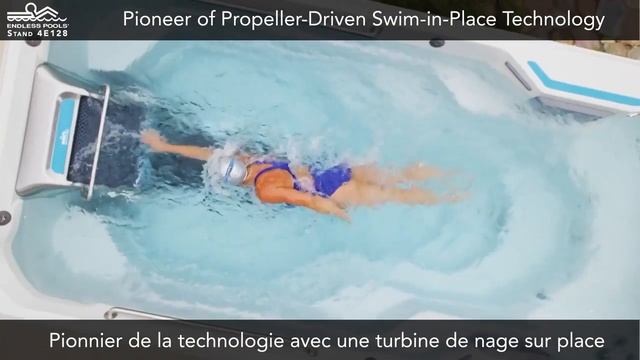 Плавательный фитнес-бассейн СПА Endless Pools E700 смотреть онлайн