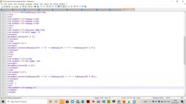 BITWISE OPERATORS IN JAVASCRIPT IN TELUGU | JAVASCRIPT LOGICAL OPERATORS TELUGU