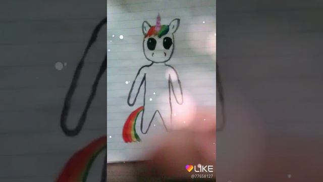 Единорог-анимация смотреть онлайн