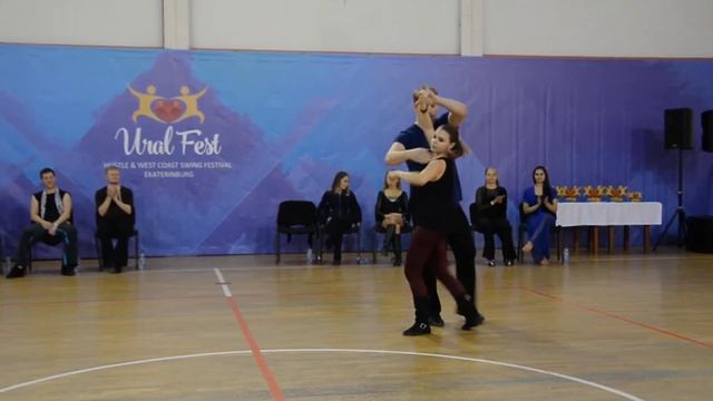 Хастл, Discofox, УралФест 2018,ДнД Star+Champion, финал, Михайлов Сергей и Нижнева Евгения, Slow смотреть онлайн