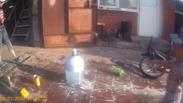 Пена (вода+лимонная кислота +сода) смотреть онлайн