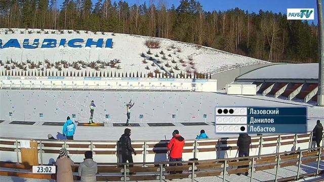 Открытый чемпионат Республики Беларусь по биатлону , Масстарт, Мужчины смотреть онлайн