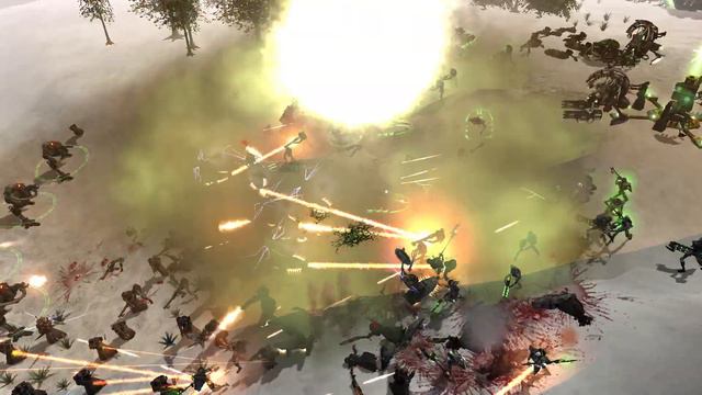 Unification Mod | Necrons vs Adeptus Mechanicus! - Survival / Warhammer 40K: Dawn of War: Soulstorm смотреть онлайн