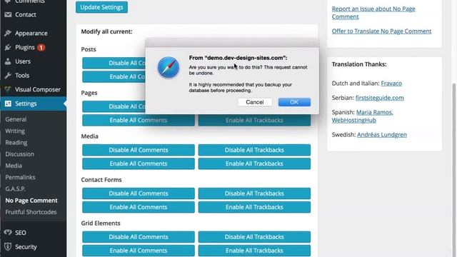 How To Remove Comments & Trackbacks On WordPress