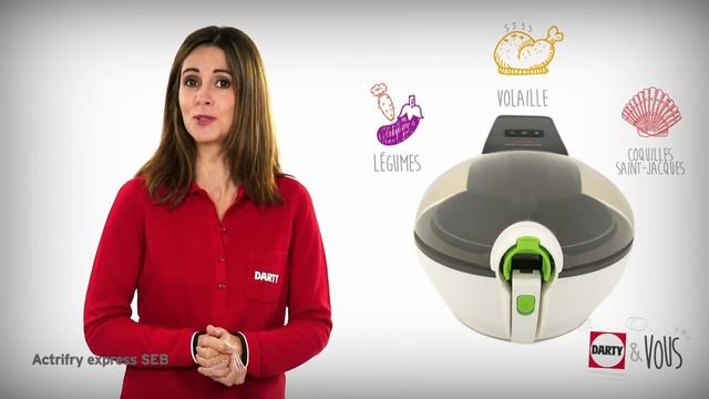 Friteuse Actrifry express Seb - démonstration Darty смотреть онлайн