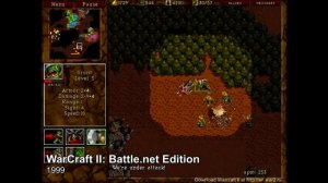 Эволюция серии игр Warcraft RTS 1994 - 2020