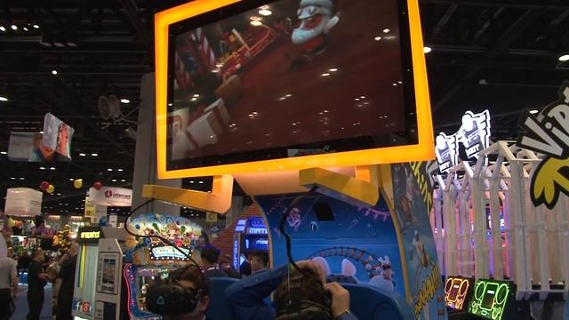 New Attendant-Free VR Simulator for Arcades “Virtual Rabbids: The Big Ride” with LAI At IAAPA 2017 смотреть онлайн
