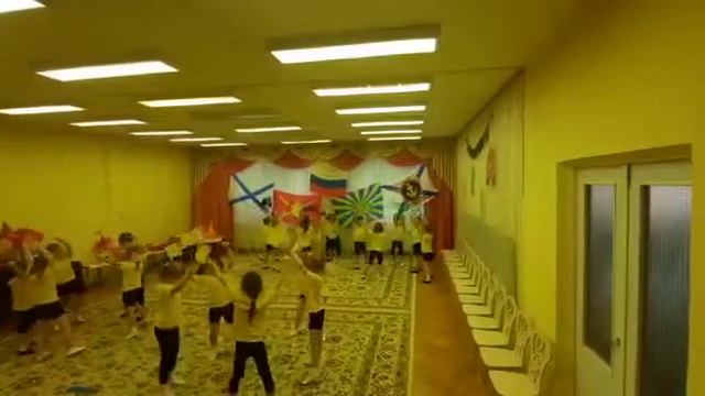 Танец к 23 февраля , старшая группа смотреть онлайн