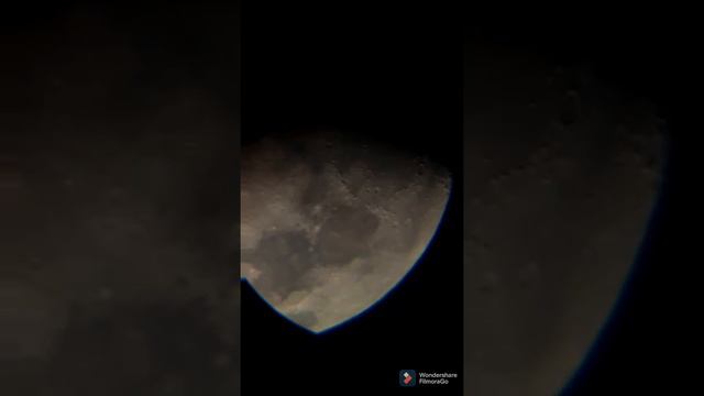 observação lunar .com telescope Greika 90060 com ocular 12milímetros смотреть онлайн