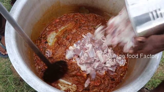 Ramzan Special Mutton BRIYANI Prepared my DADDY / Village Food Factory смотреть онлайн